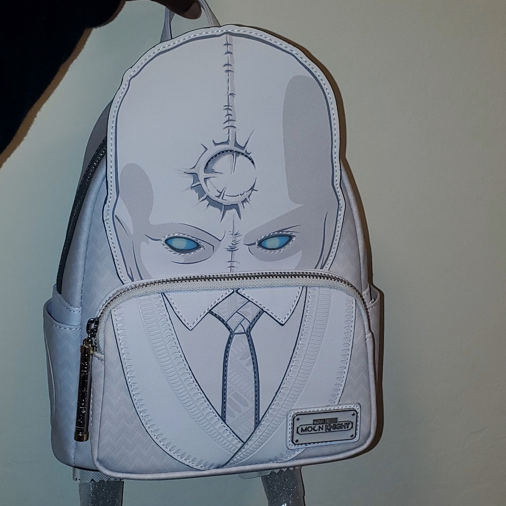 Loungefly Marvel Moon Night Mr. Knight Cosplay Mini Backpack